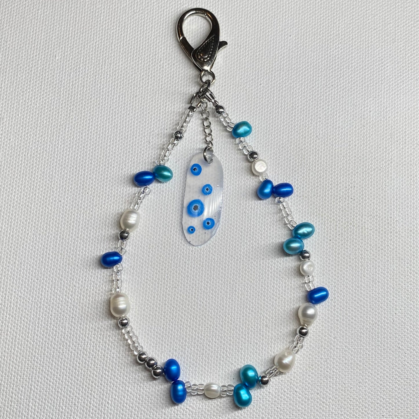 Protected Maximalist Bead Keychain