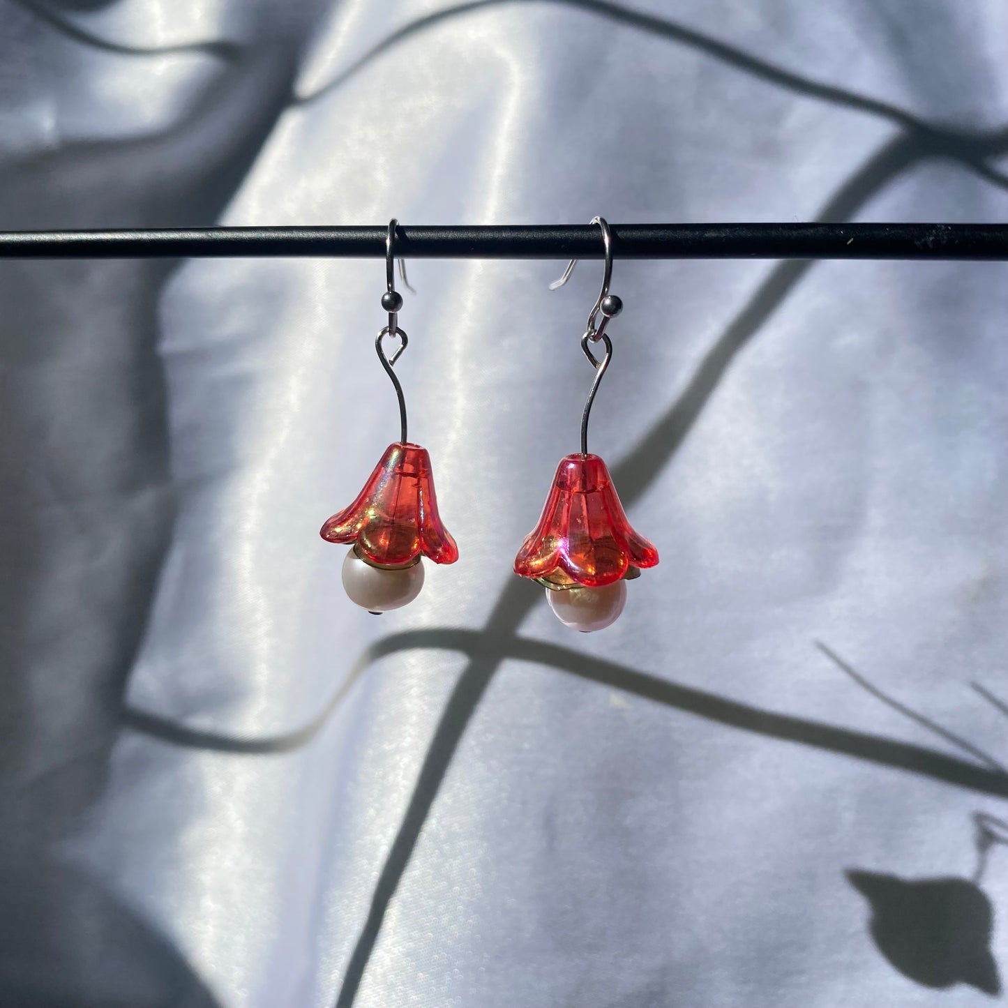 Bucket Flower Earrings