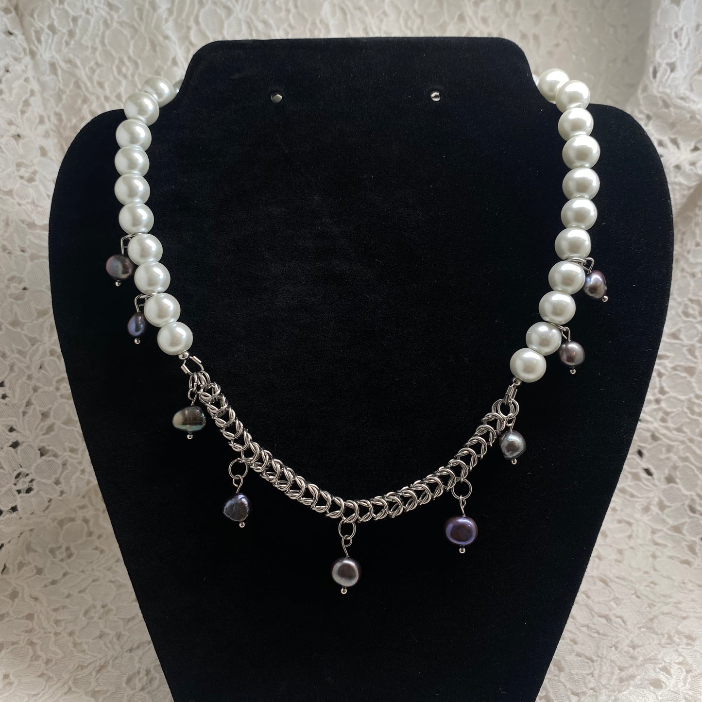 Box Weave Chainmaille Necklace