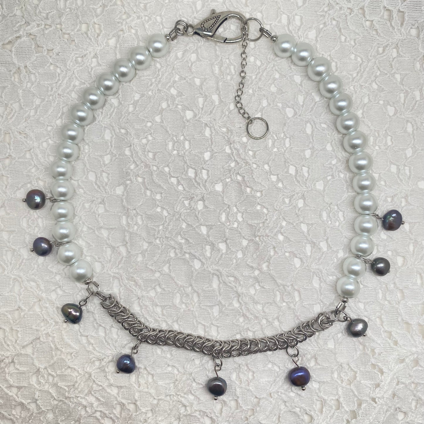 Box Weave Chainmaille Necklace