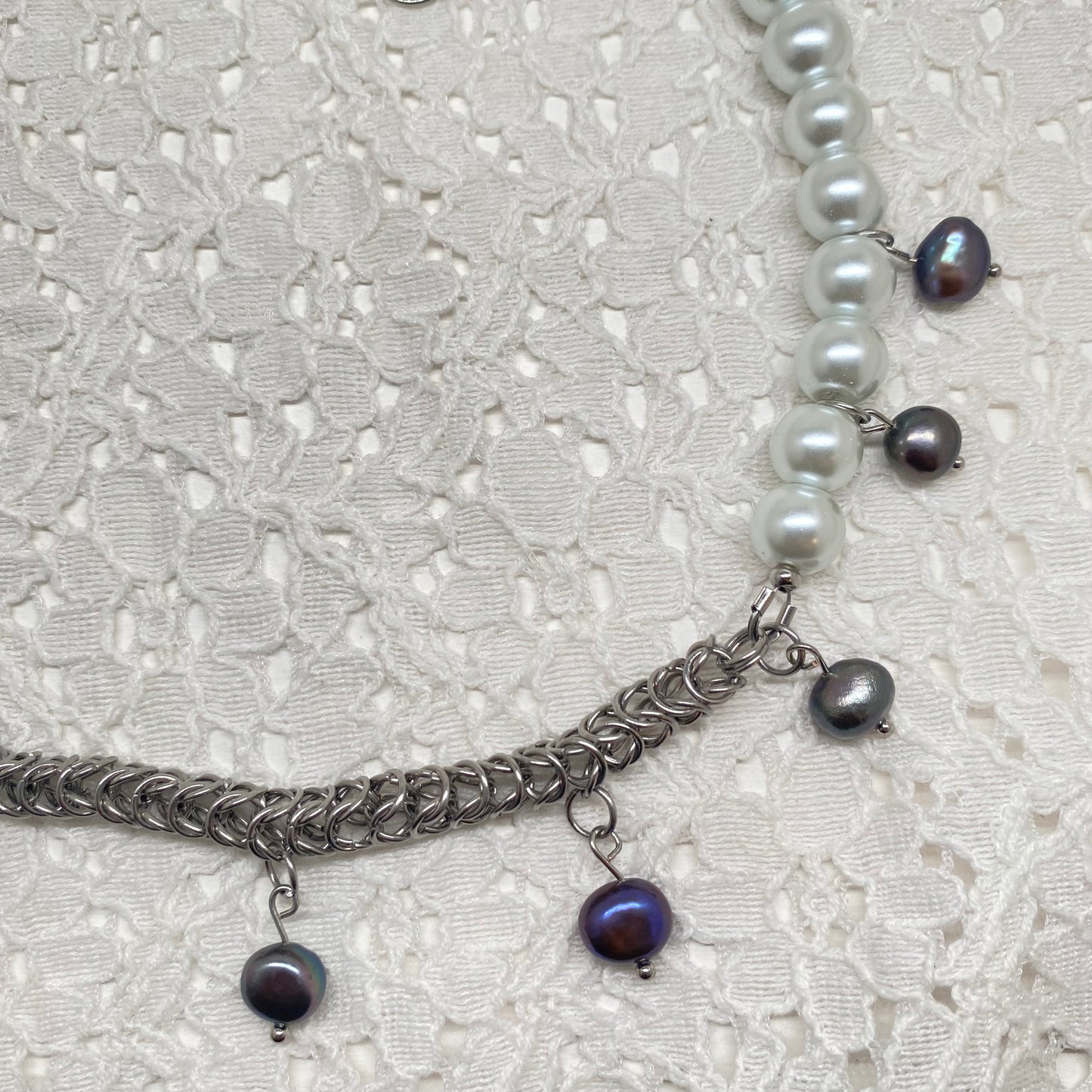 Box Weave Chainmaille Necklace