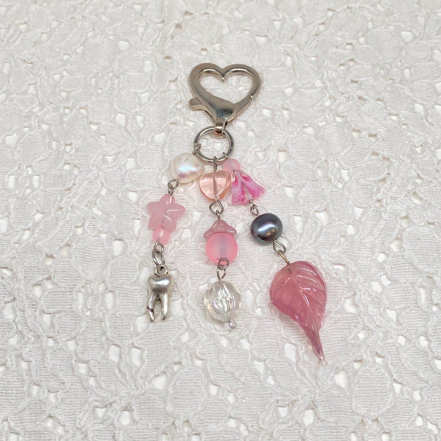 Transcendence Maximalist Bead Keychain