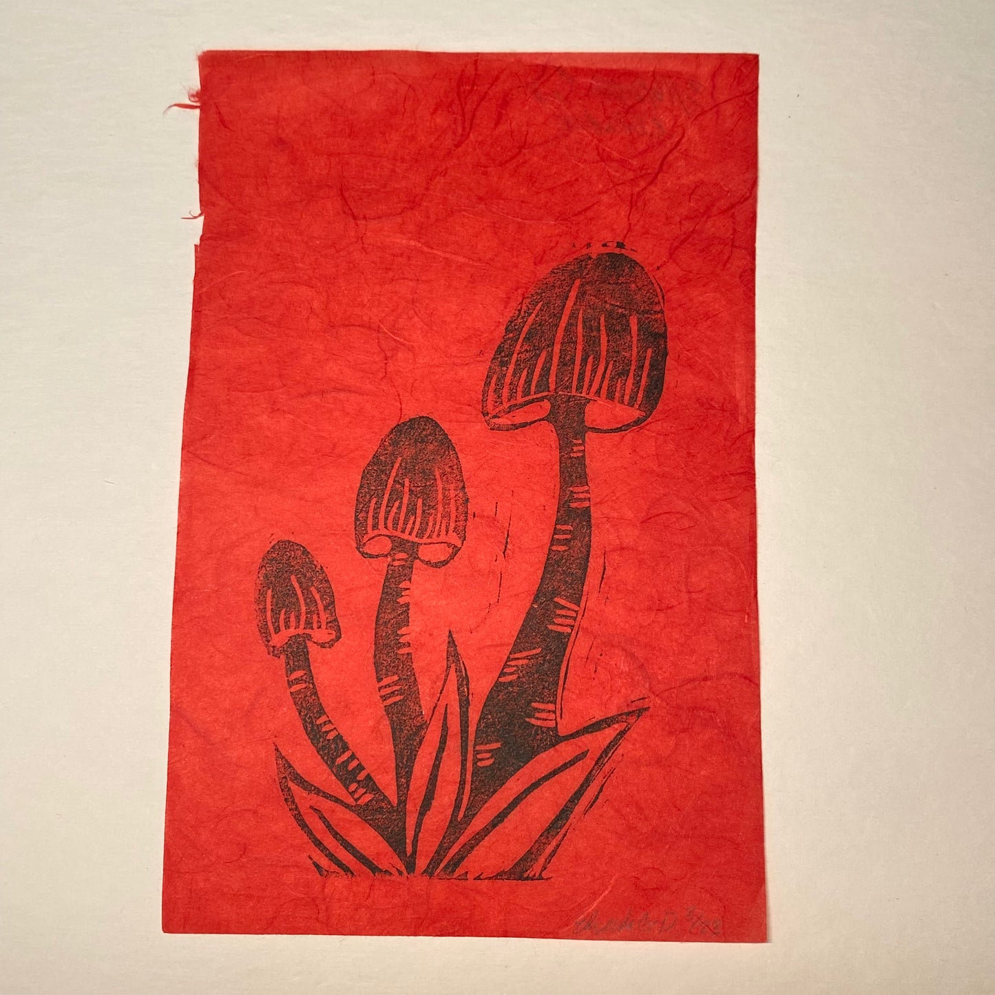 Mushroom Block Prints (5 Varieties)