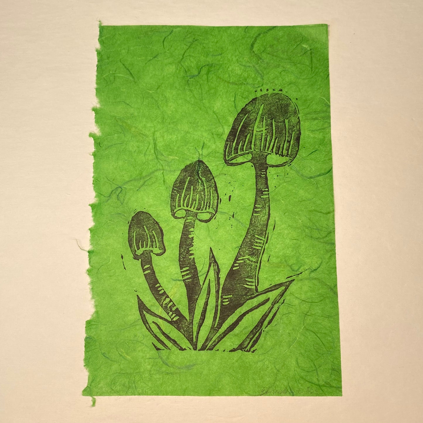 Mushroom Block Prints (5 Varieties)