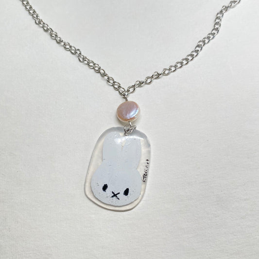 Miffy Pearl Chain Necklace