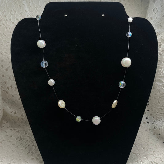 Invisible Pearls Necklace