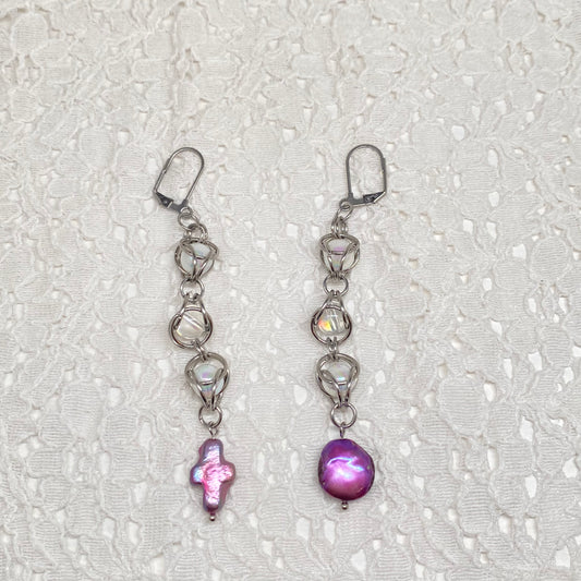 Ethereal Chainmaille Earrings