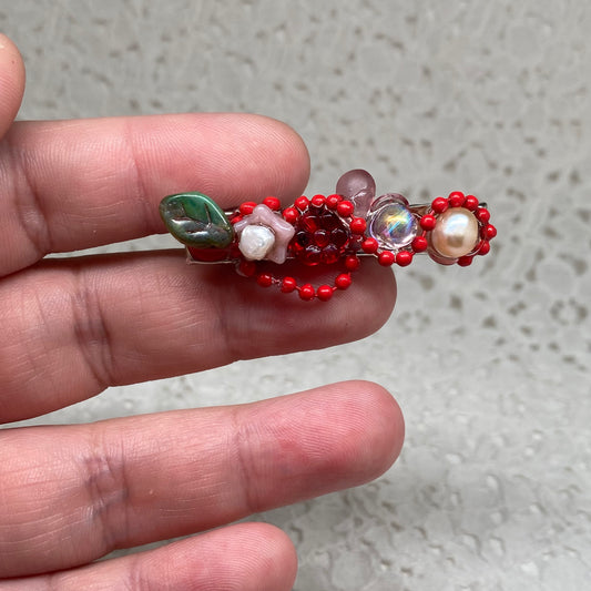 Hibiscus Maximalist Hair Clip