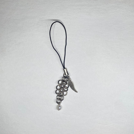 Euro 4 in 1 Chainmaille Phone Charm