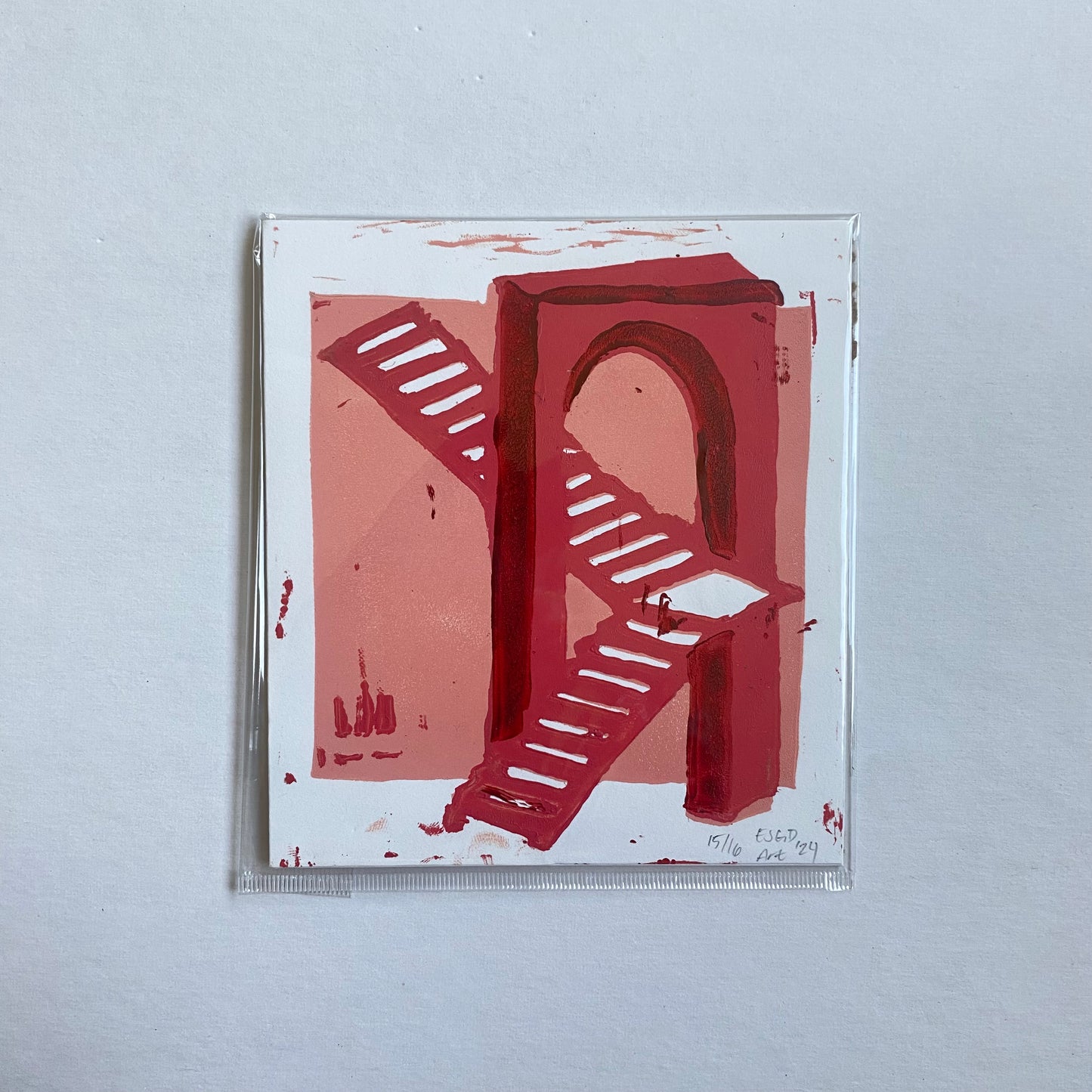 Archway; Limited Run Reduction Prints (Red)