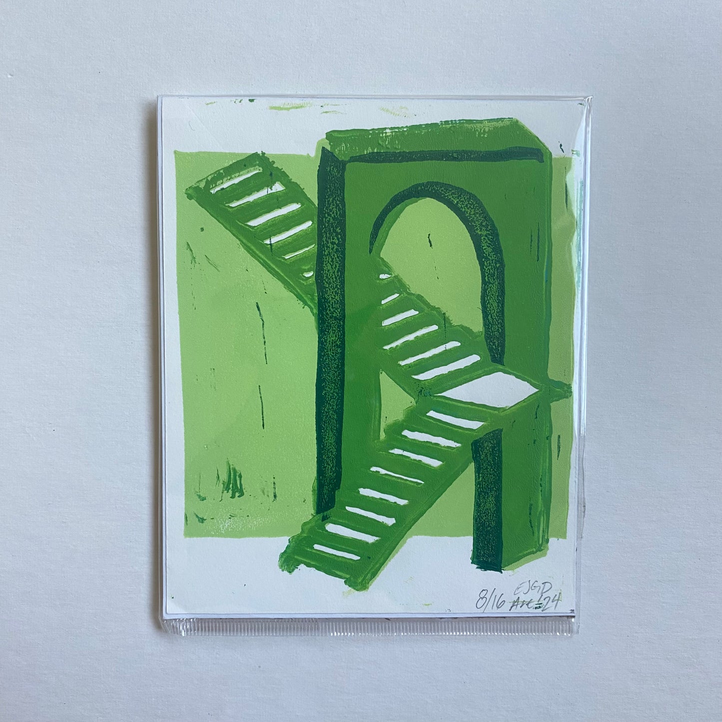 Archway; Limited Run Reduction Prints (Green)